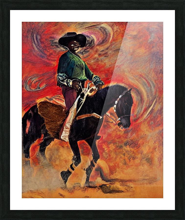 Dizzy Picture Frame print