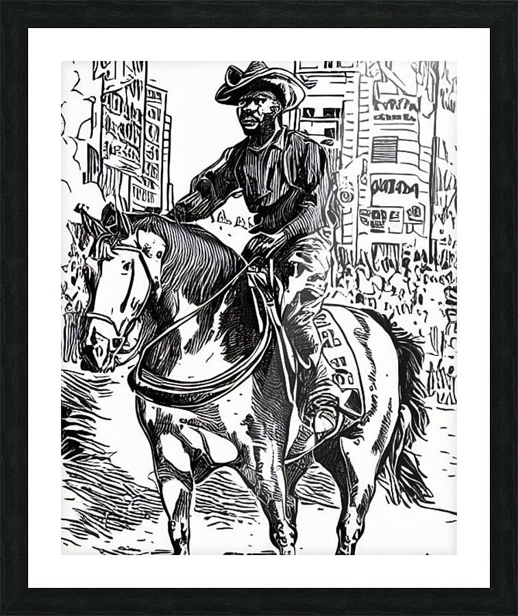 CowboyCon Picture Frame print