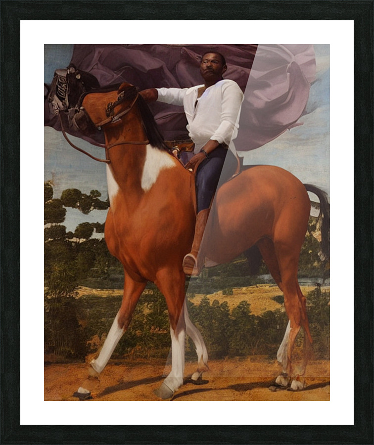 The Cloak Picture Frame print