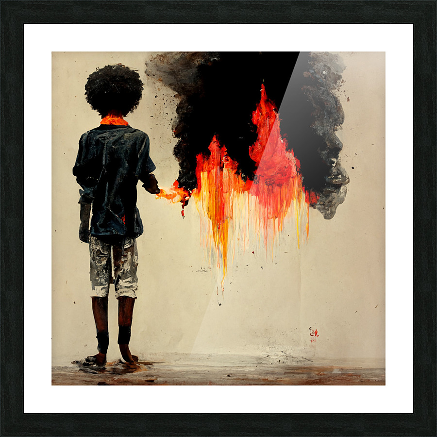 Everything I Touch.. Picture Frame print