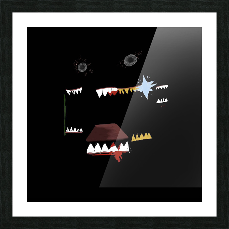 Dark Troll Picture Frame print