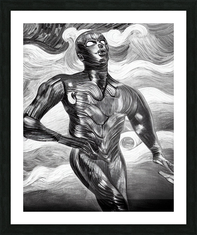 The Titan Picture Frame print