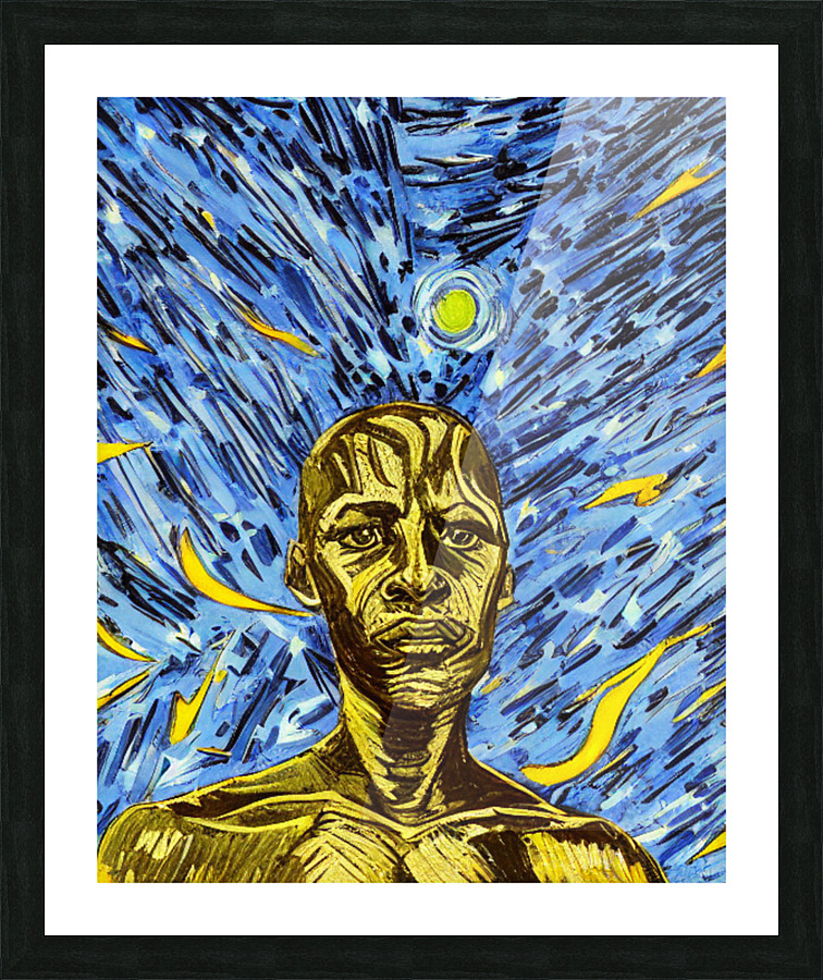 Kinetic Energy Picture Frame print