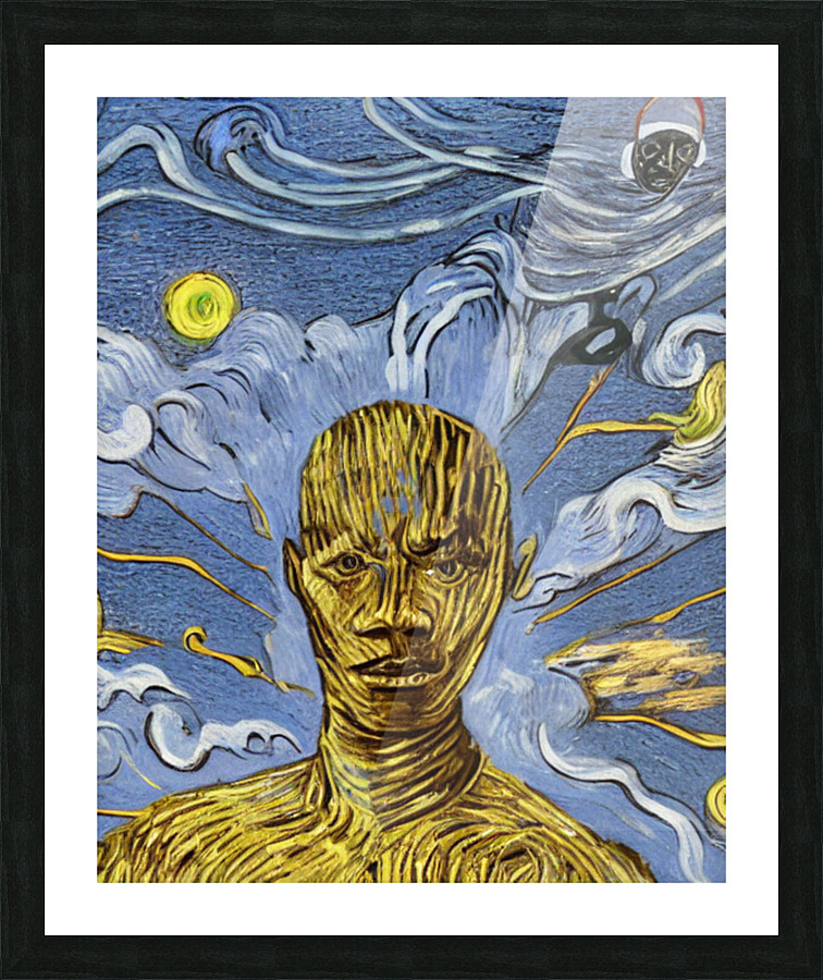 Potential Energy Picture Frame print