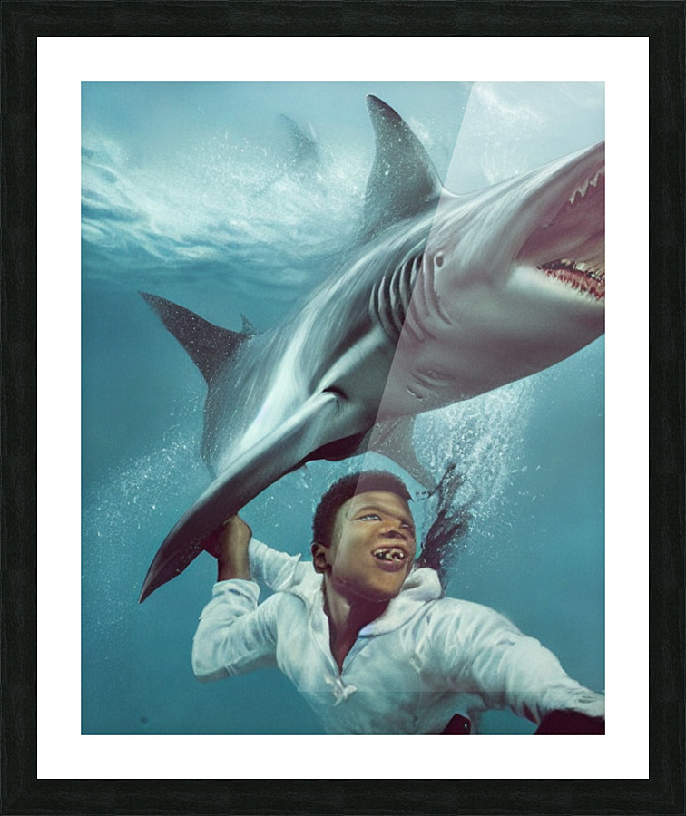 Deep End Picture Frame print