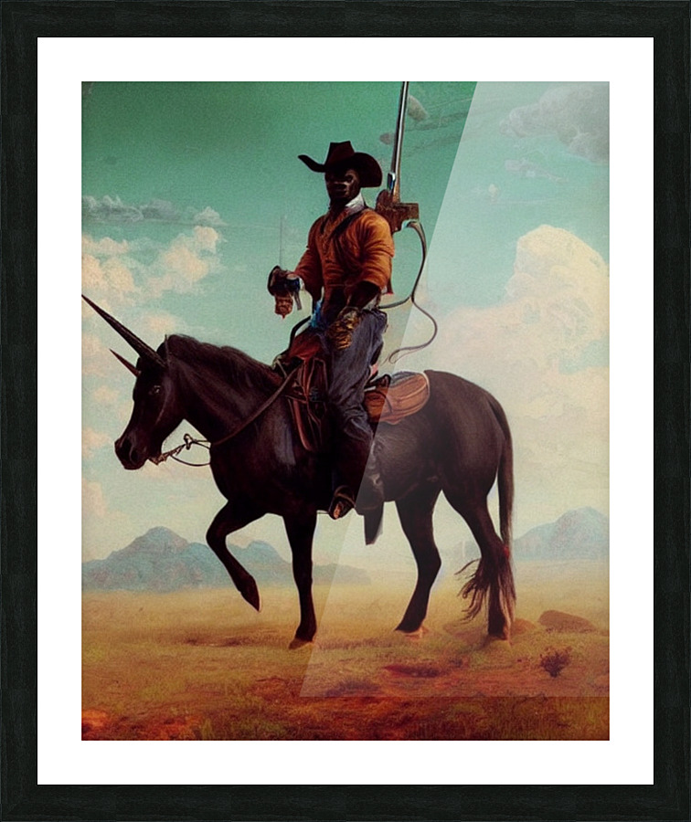 Out West Picture Frame print