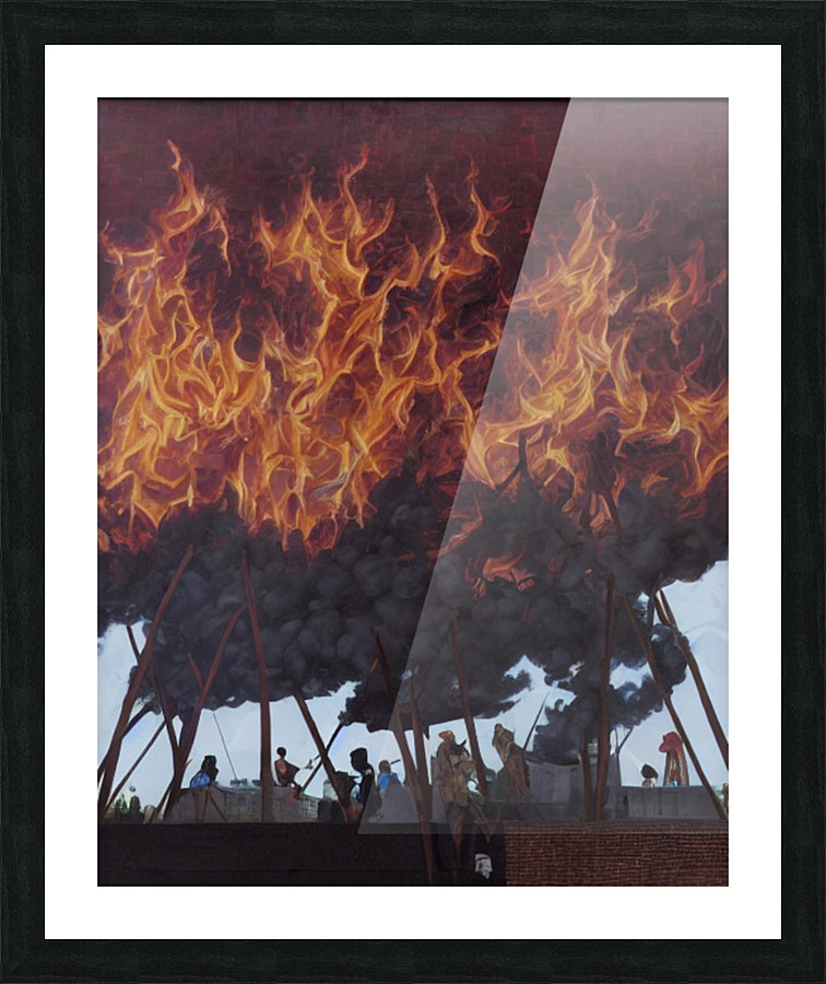 To Ash Picture Frame print