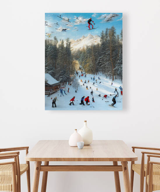 Surreal Snow Reproduction