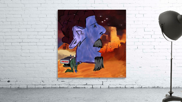 Big Head Fred Wall Preview