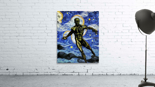Night Surfer Wall Preview