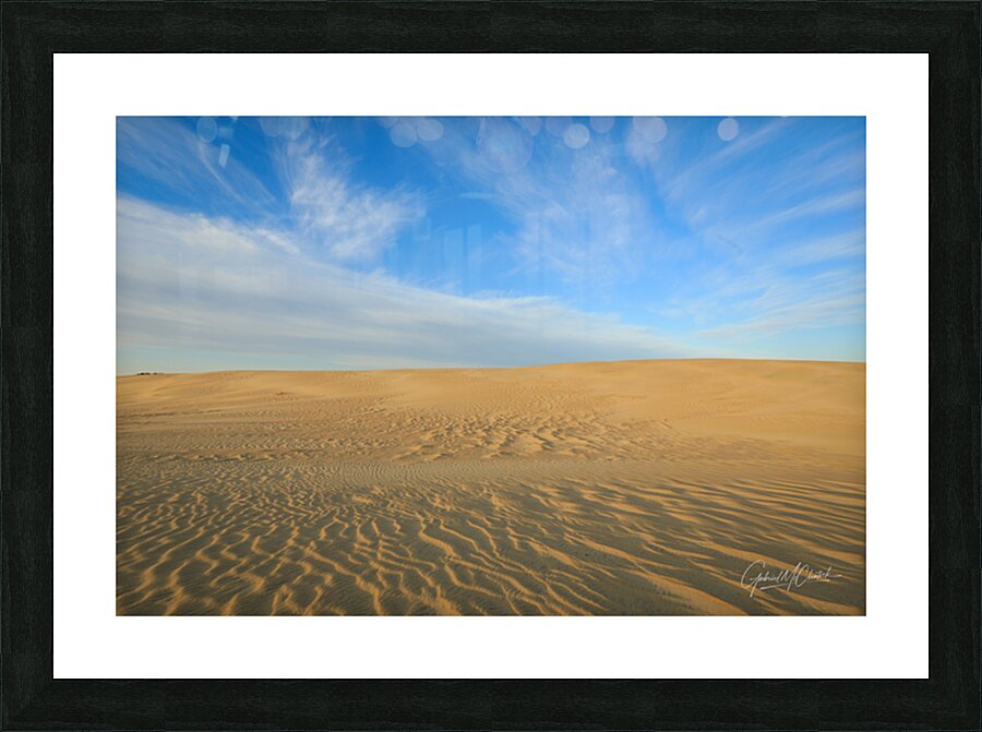 The Dunes Picture Frame print