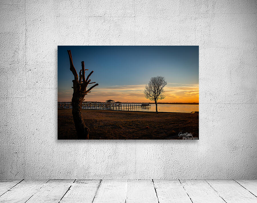 Sunset At The Bay V2 Wall Preview