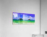 Twin Blurs Acrylic Print