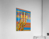 Crayola Giraffe Acrylic Print