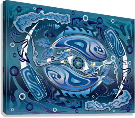WATER LIFE CYCLE  Canvas Print
