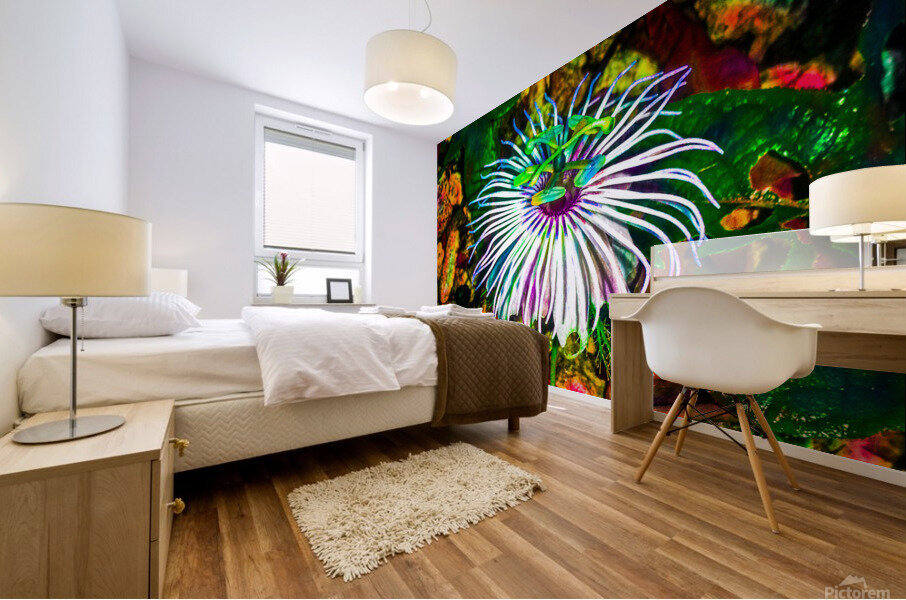 Turnpine Weed Flower Mural print