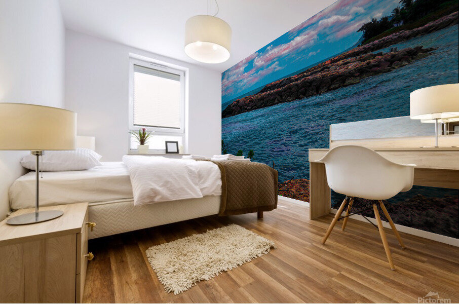 Brunch Rock Isle Mural print