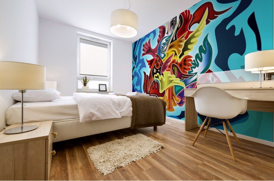 So Fresh So Fly Mural print