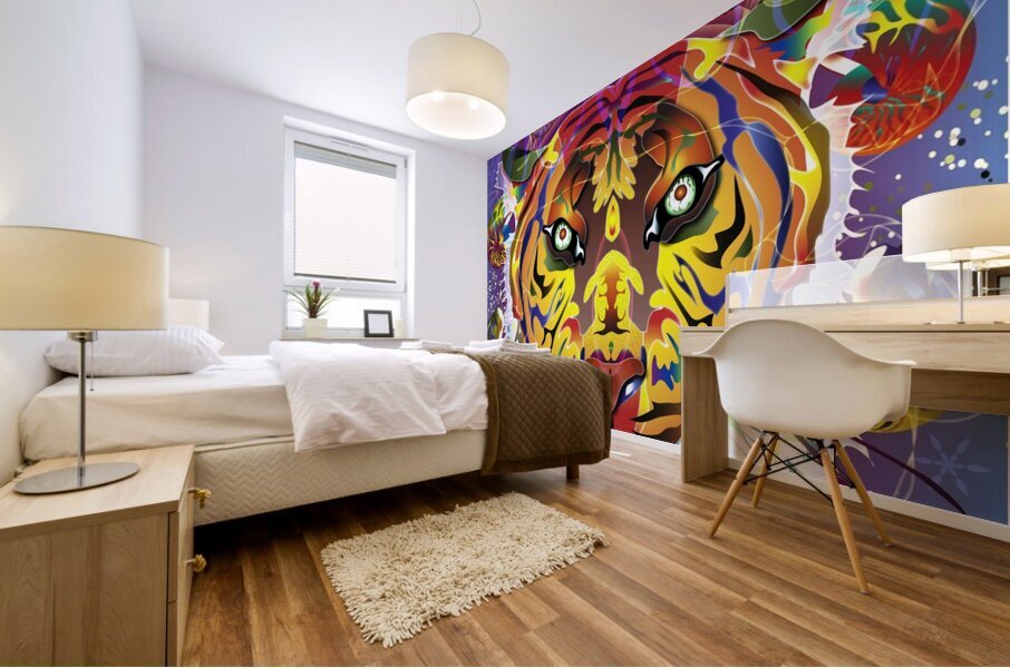Stripes R Us Mural print