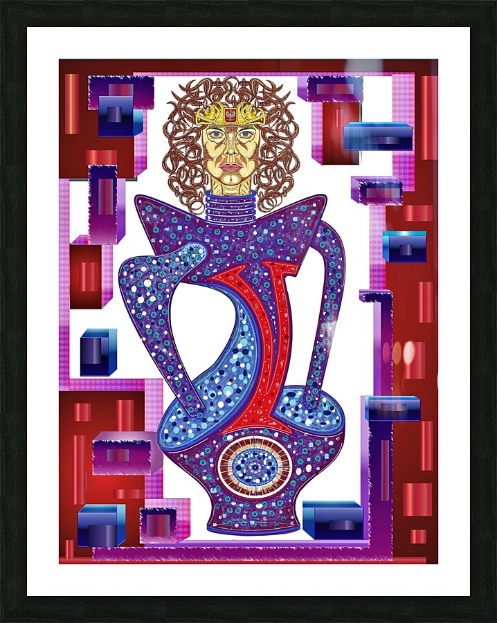 PRINCESS VODKA  Picture Frame print