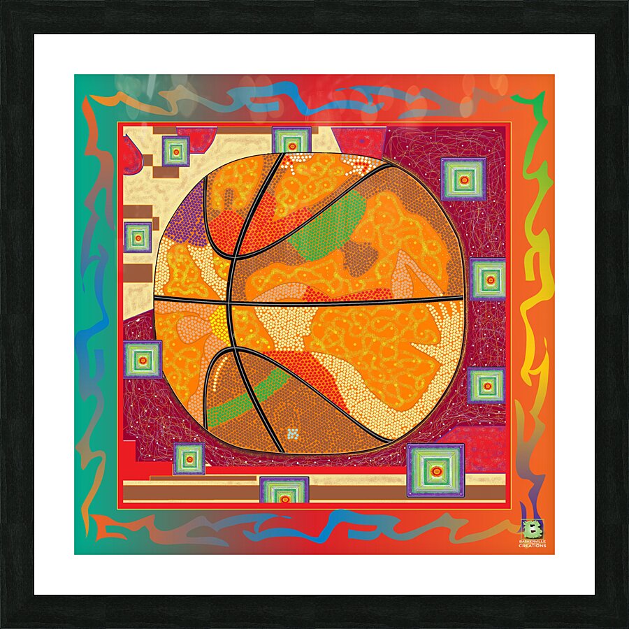 B BALL BLESSINGS Picture Frame print