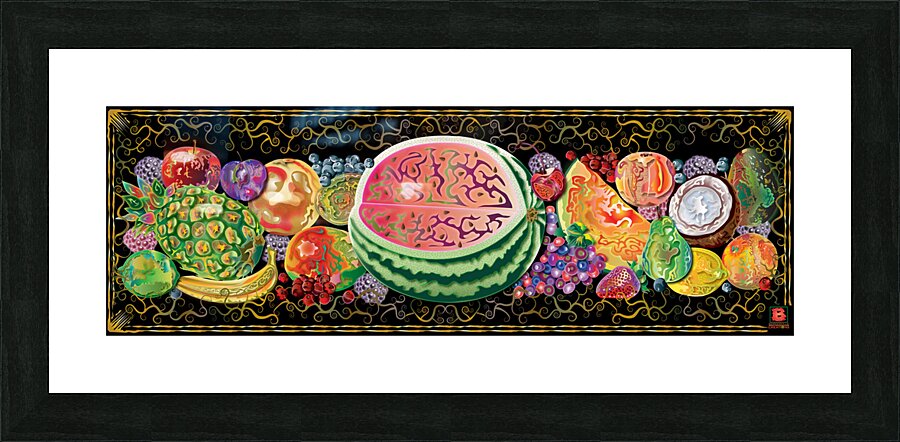 FRUIT TRAY  Picture Frame print