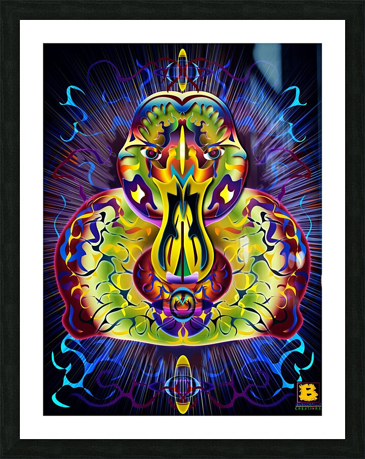 Duckmosphere Picture Frame print
