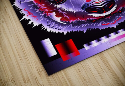 Purple Panda Vanwizle puzzle