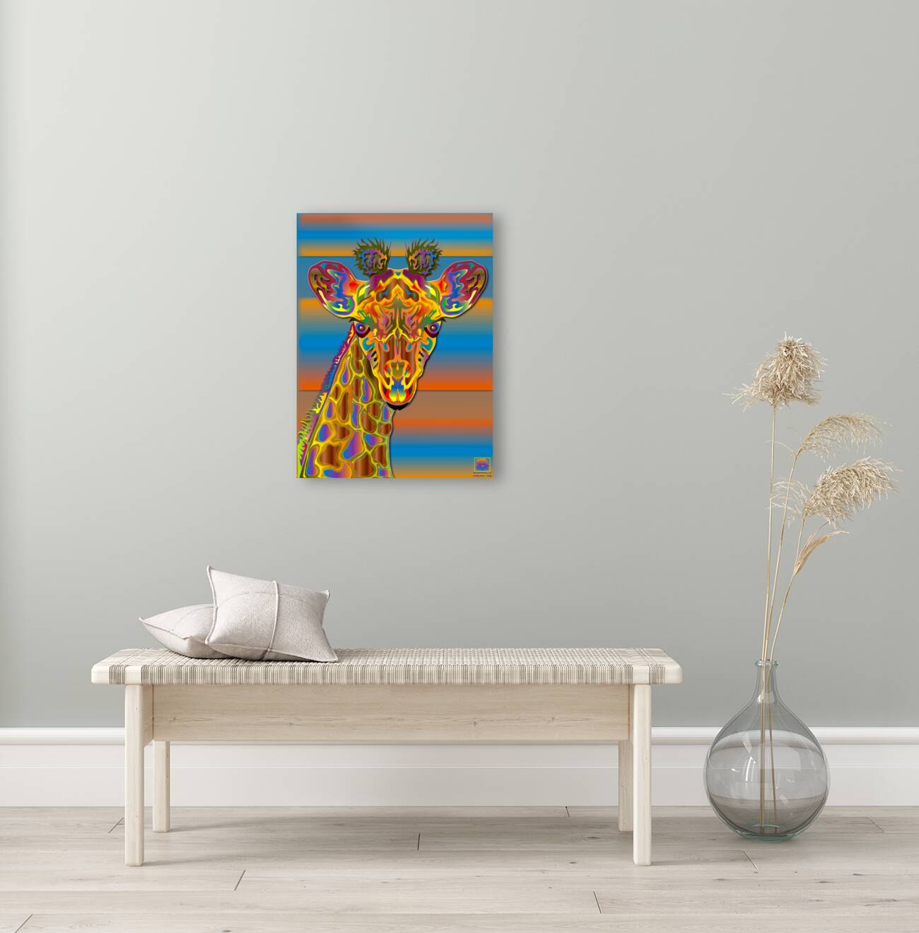 Crayola Giraffe Reproduction