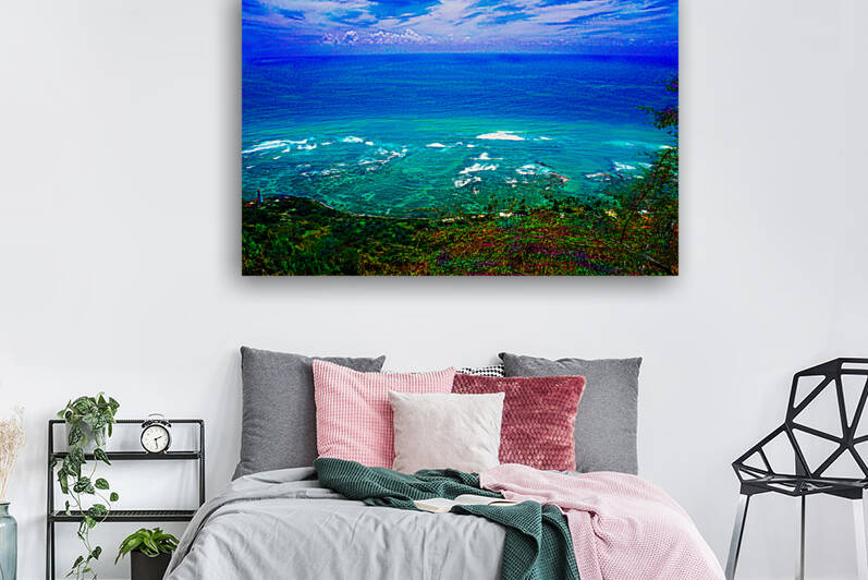 Ocean Shades of Blue by Vanwizle