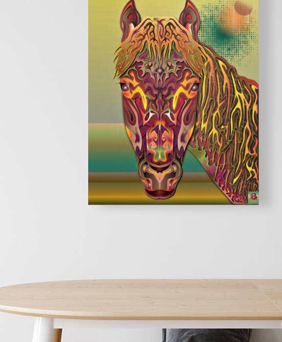 Burgundy Stallion  by Vanwizle