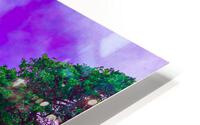 Purple Hill Monastery HD Metal print