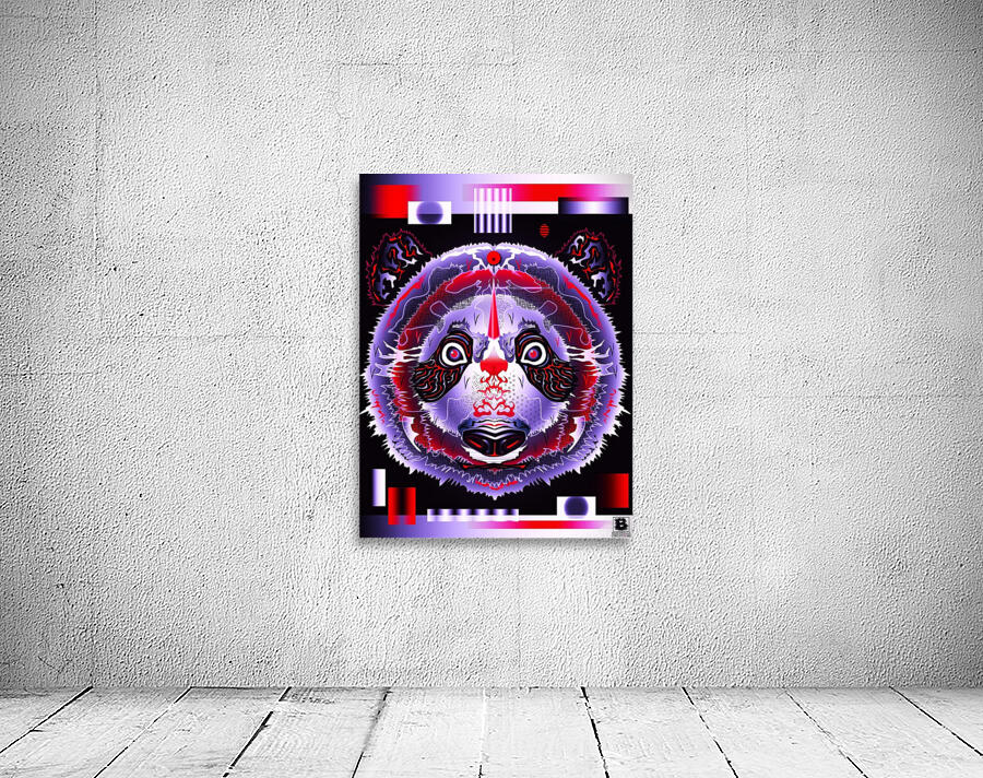 Purple Panda Wall Preview