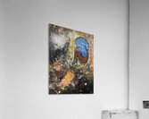 Alien Floating in Space Acrylic Print