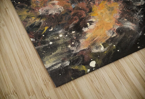 Alien Floating in Space Lauren Ashley puzzle