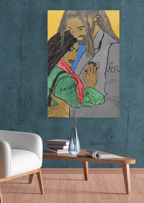 Jesus and Mary Magdalene by Lauren Ashley