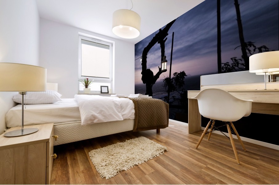 Lanterne de Lima Mural print