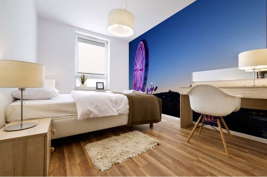 La Grande Roue Mural print