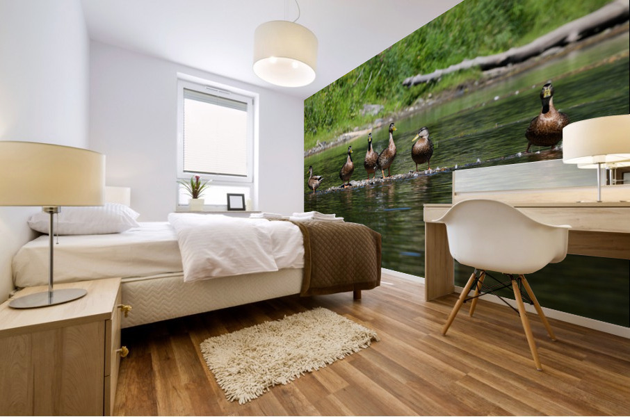 What the duck Mural print