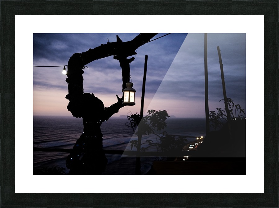 Lanterne de Lima Picture Frame print