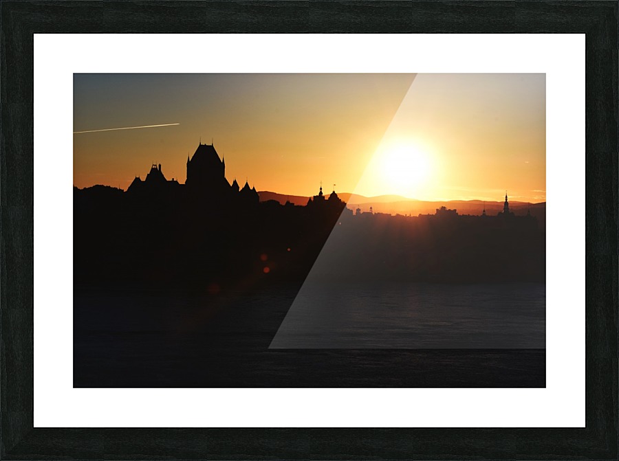 Château Frontenac Picture Frame print