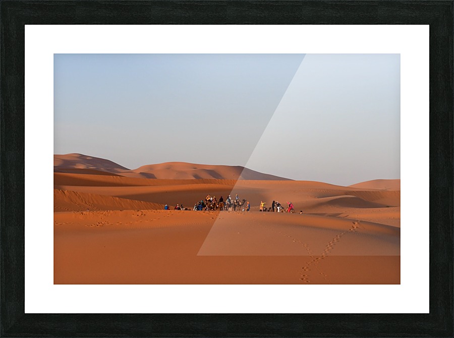 Merzouga sunrise Picture Frame print