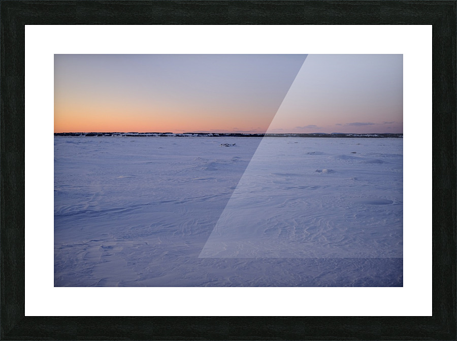 Heure bleue Picture Frame print