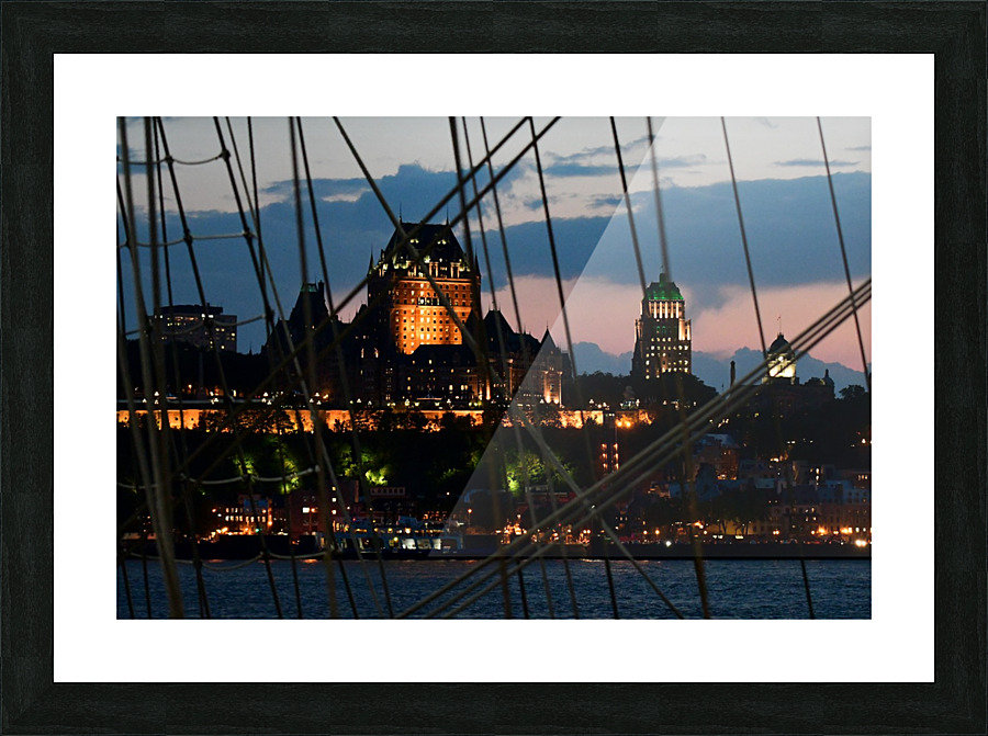 Chateau Frontenac Picture Frame print