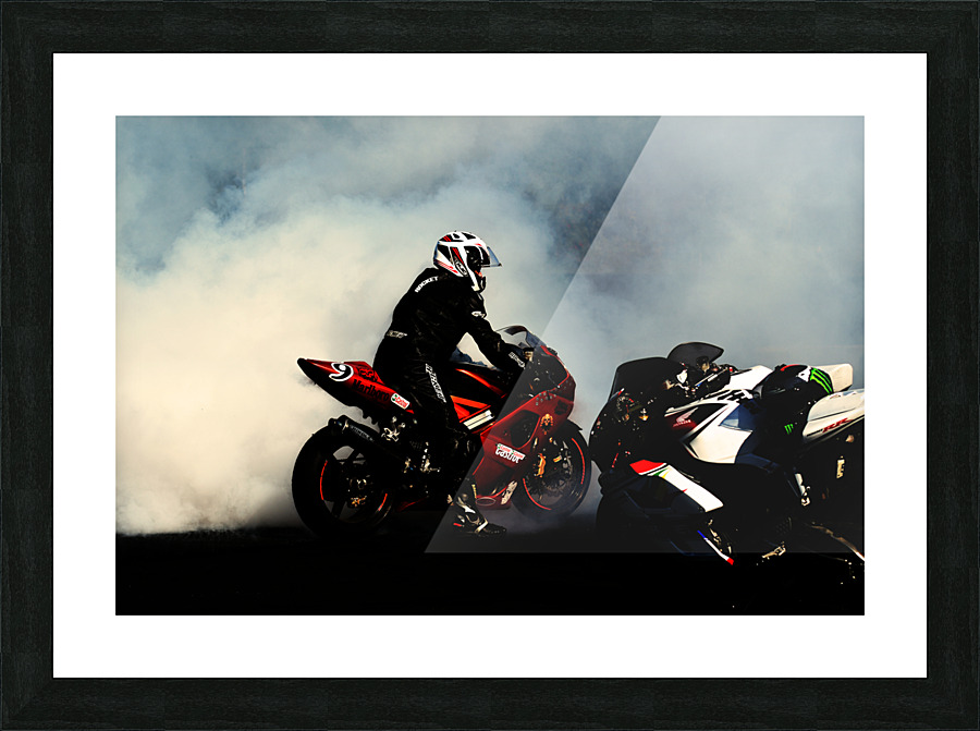 Holy smoke Picture Frame print