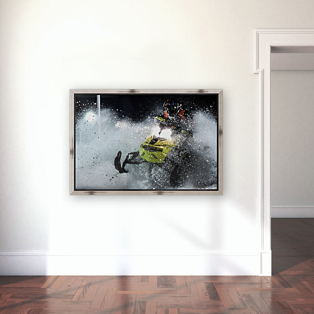Chez nous c’est Ski-doo  Reproduction