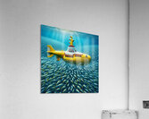 Yellow Submarine Acrylic Print