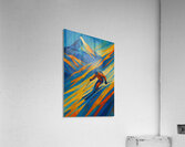Skiing Everest Acrylic Print