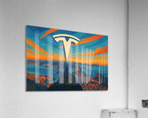 Tesla Mountain Acrylic Print