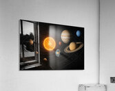 solar system Acrylic Print
